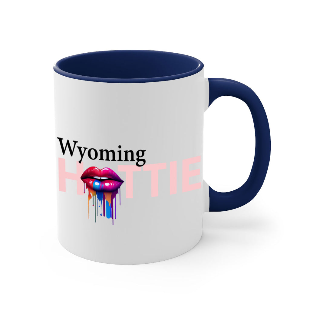 Wyoming Hottie with dripping lips 50#- Hottie Collection-Mug / Coffee Cup