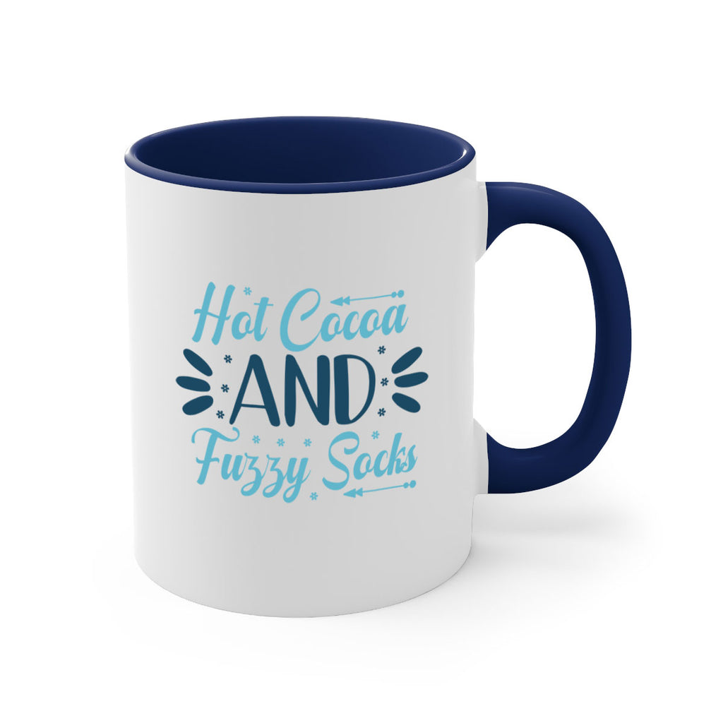 hot cocoa and fuzzy socks 208#- winter-Mug / Coffee Cup
