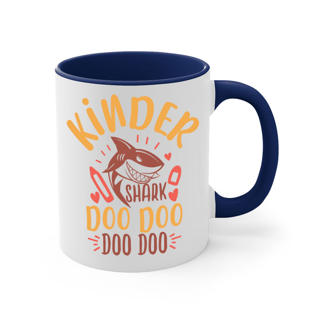 kinder shark doo doo 15#- preK-Mug / Coffee Cup
