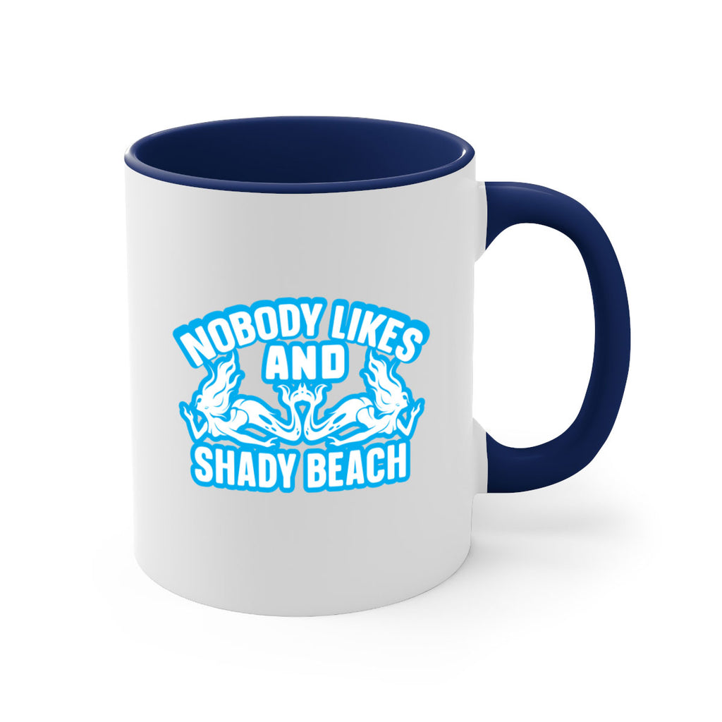 nobody likes and shady beach 519#- mermaid-Mug / Coffee Cup