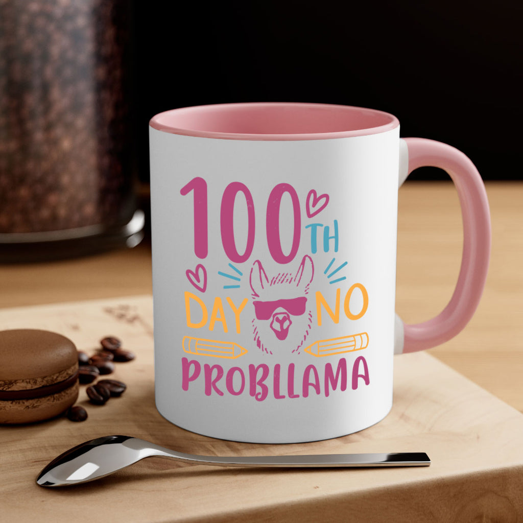100th day no probllama 37#- 100 days-Mug / Coffee Cup
