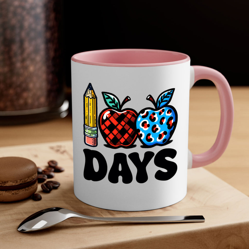 100th day of school Apple 38#- 100 days-Mug / Coffee Cup