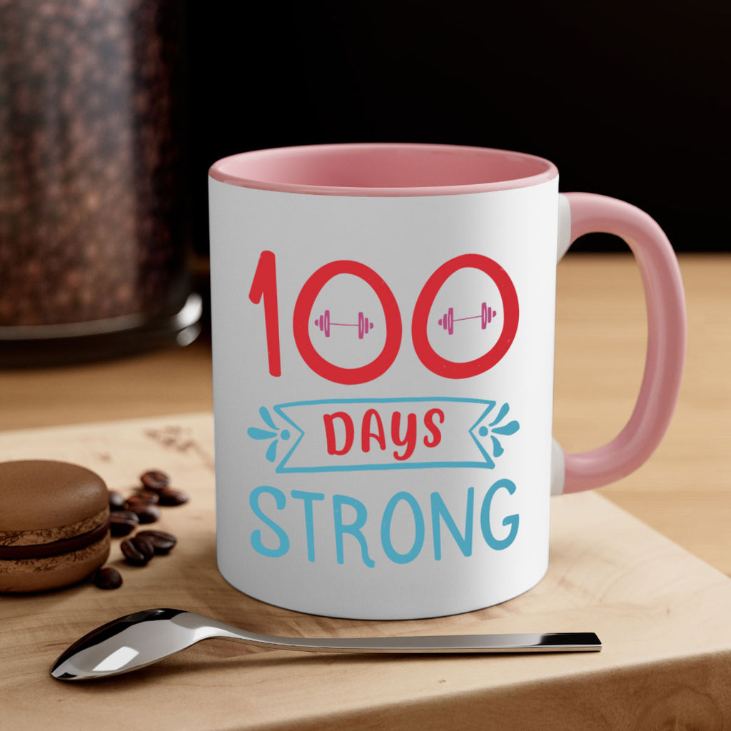 8 days strong 48#- 100 days-Mug / Coffee Cup
