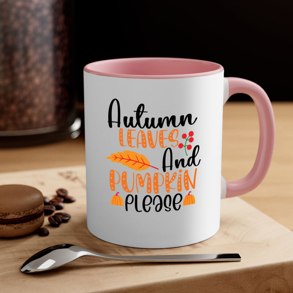 Autumn Leaves And Pumpkin Please 26#- fall-Mug / Coffee Cup