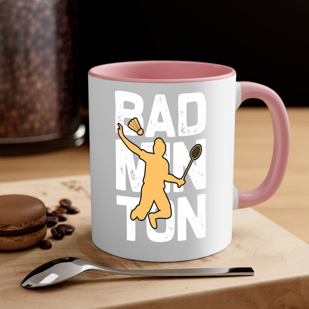 Bad 1452#- badminton-Mug / Coffee Cup