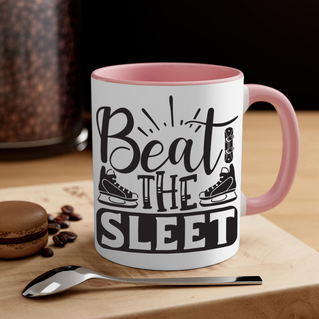 Beat the sleet 24#- winter-Mug / Coffee Cup