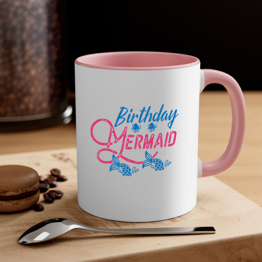 Birthday Mermaid 71#- mermaid-Mug / Coffee Cup