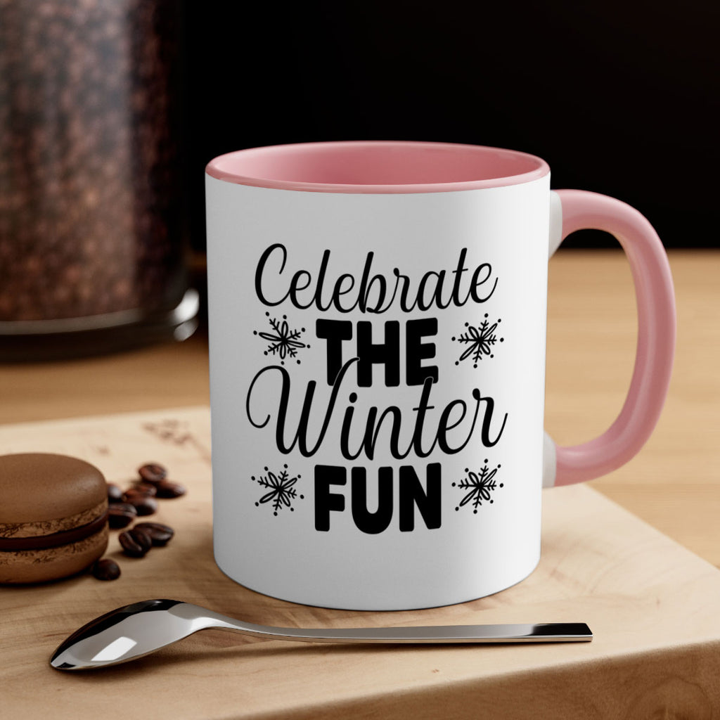 Celebrate the Winter Fun41#- winter-Mug / Coffee Cup