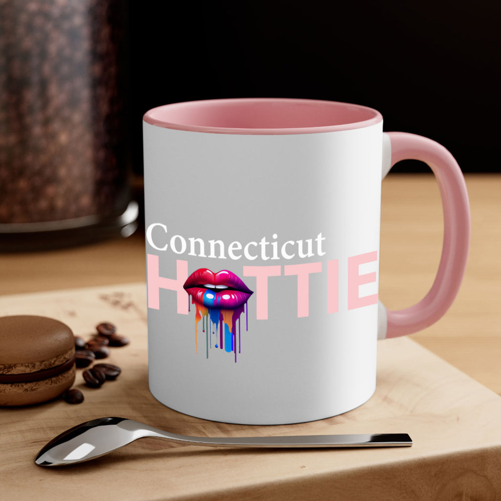 Connecticut Hottie with dripping lips 81#- Hottie Collection-Mug / Coffee Cup