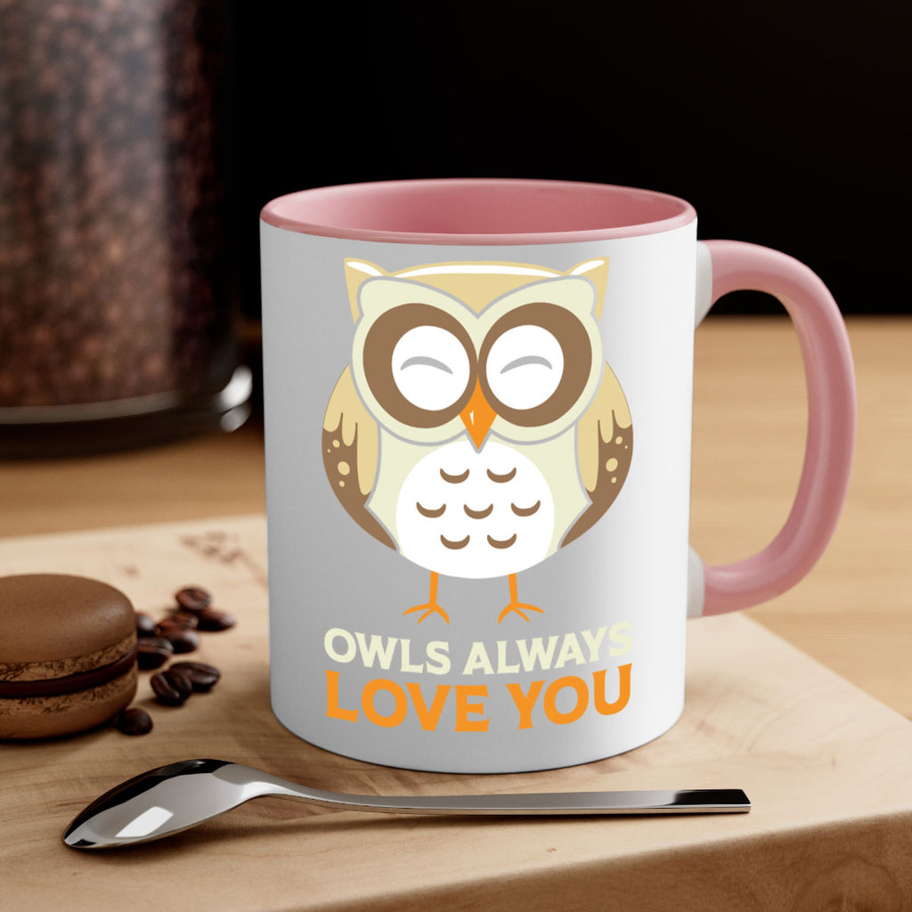 Cute Owl Always Love You A TurtleRabbit 3#- owl-Mug / Coffee Cup