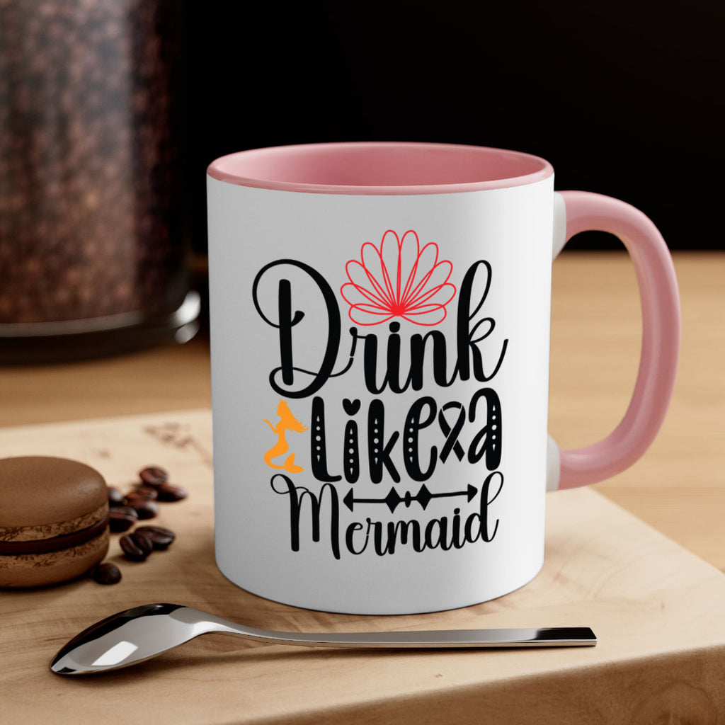 Drink Like a Mermaid 151#- mermaid-Mug / Coffee Cup