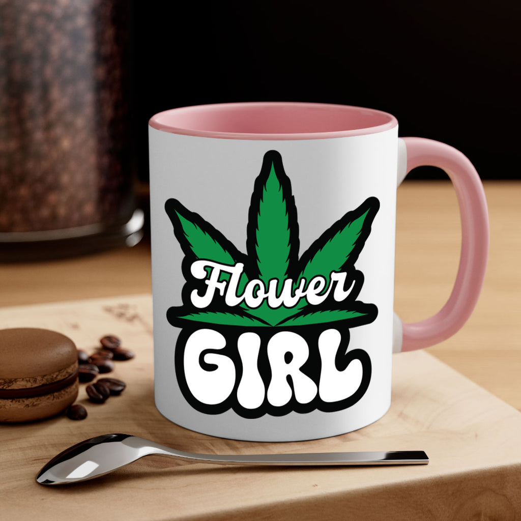 Flower girl 85#- marijuana-Mug / Coffee Cup