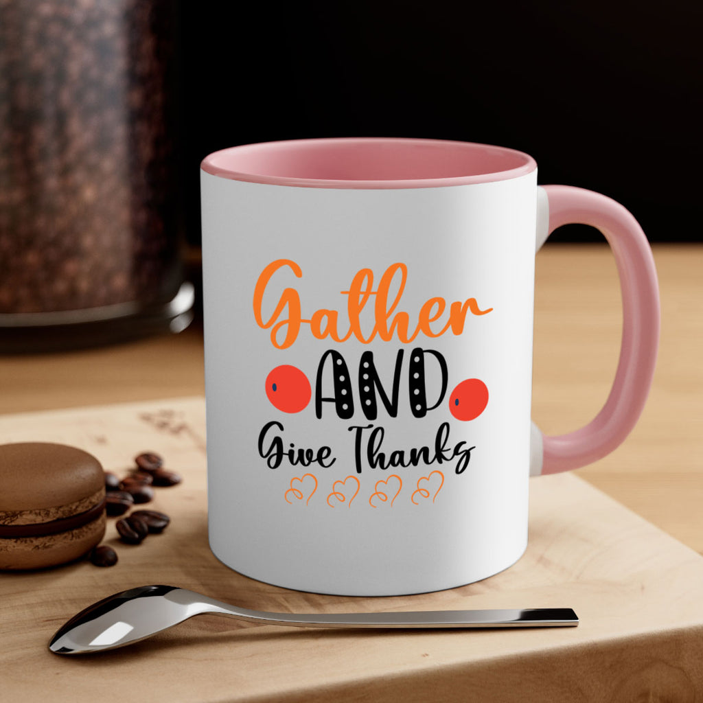 Gather And Give Thanks 188#- fall-Mug / Coffee Cup