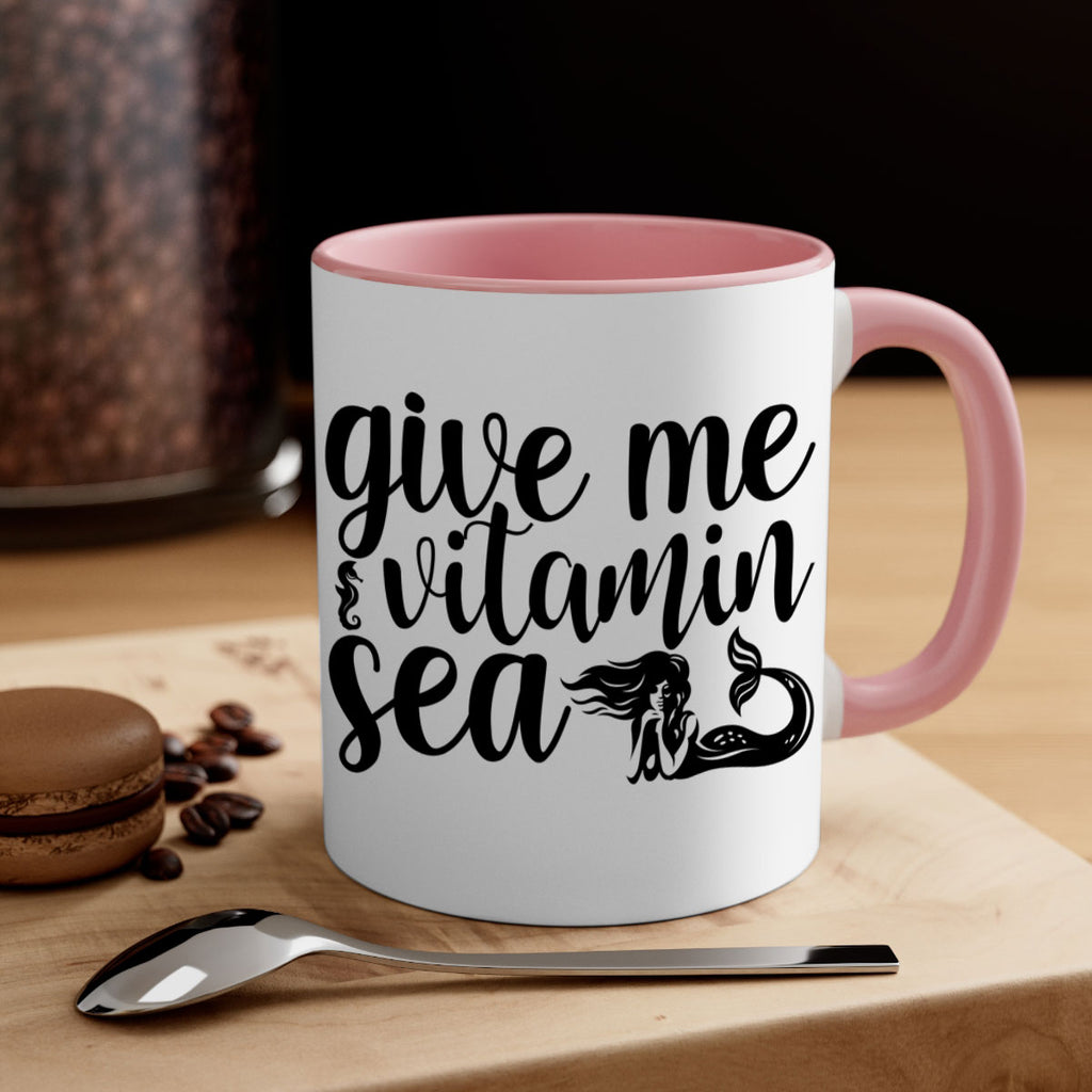 Give me vitamin sea 192#- mermaid-Mug / Coffee Cup
