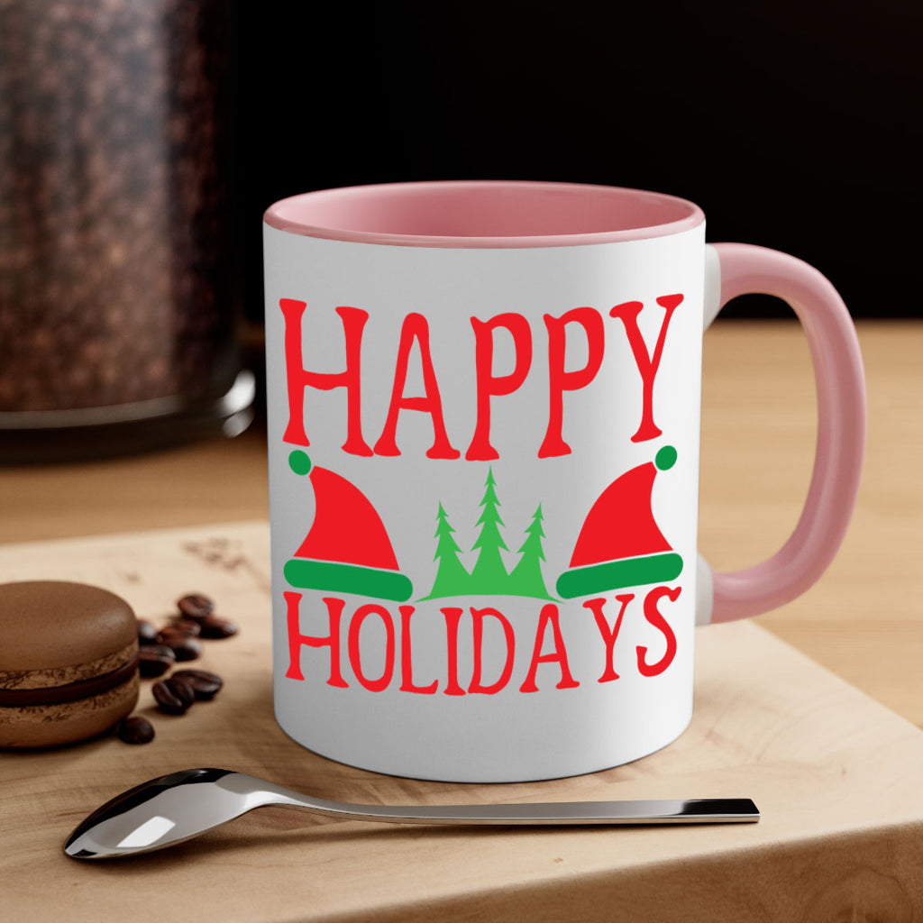 Happy Holidays 136#- winter-Mug / Coffee Cup