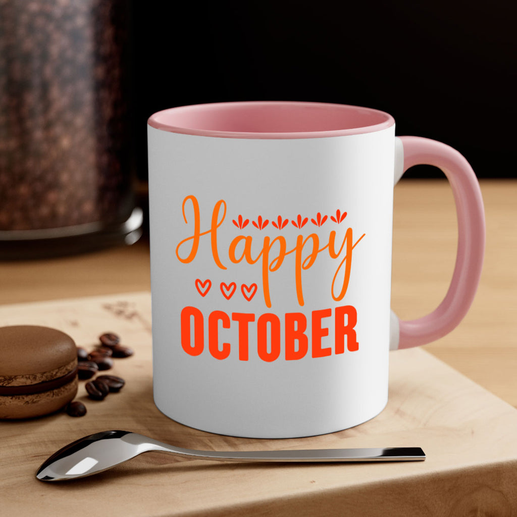 Happy October Design 237#- fall-Mug / Coffee Cup