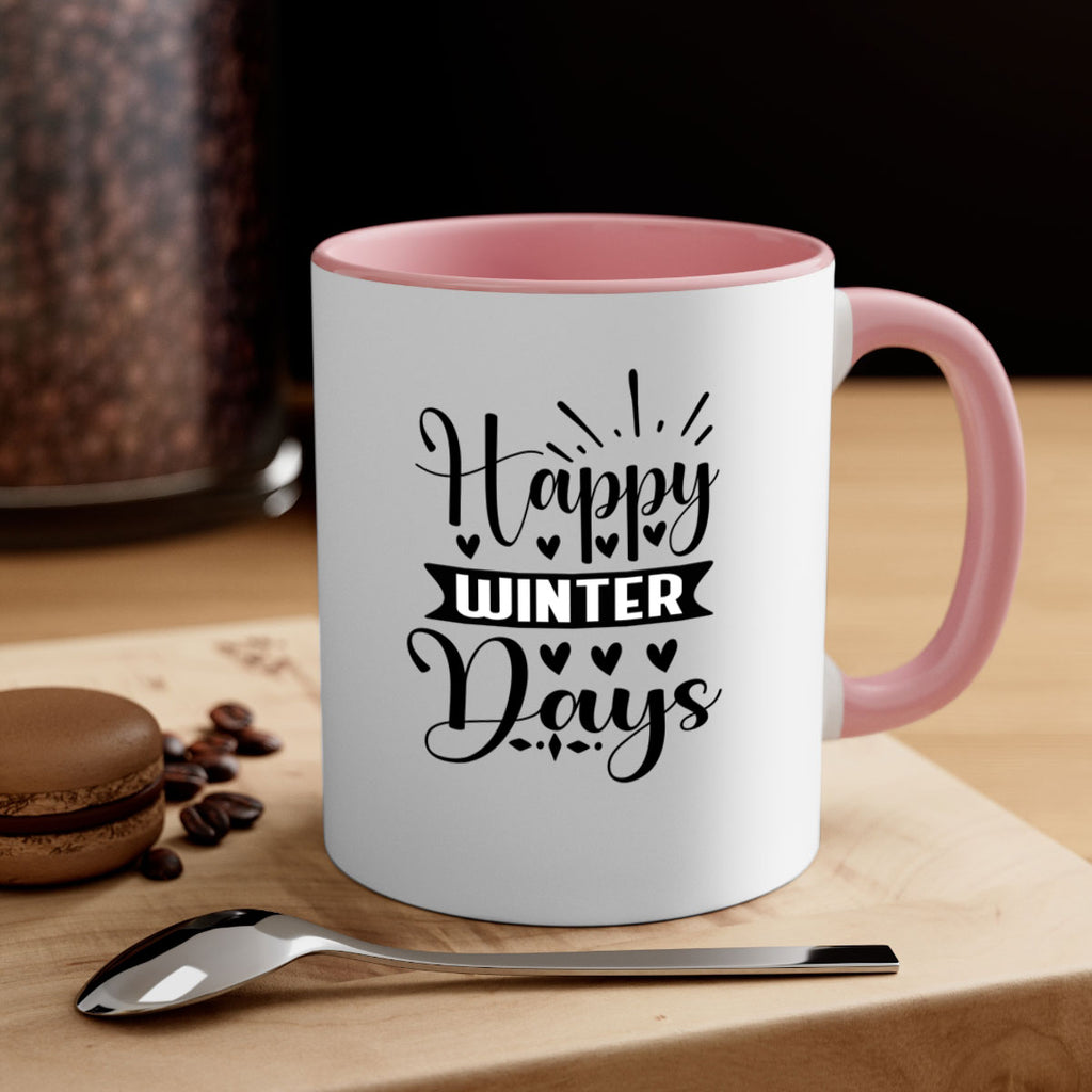 Happy Winter Days 125#- winter-Mug / Coffee Cup