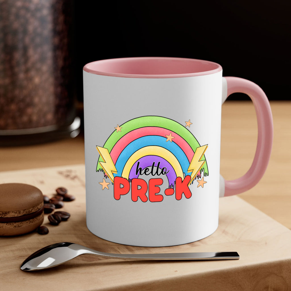 Hello PreK Rainbow 6#- preK-Mug / Coffee Cup
