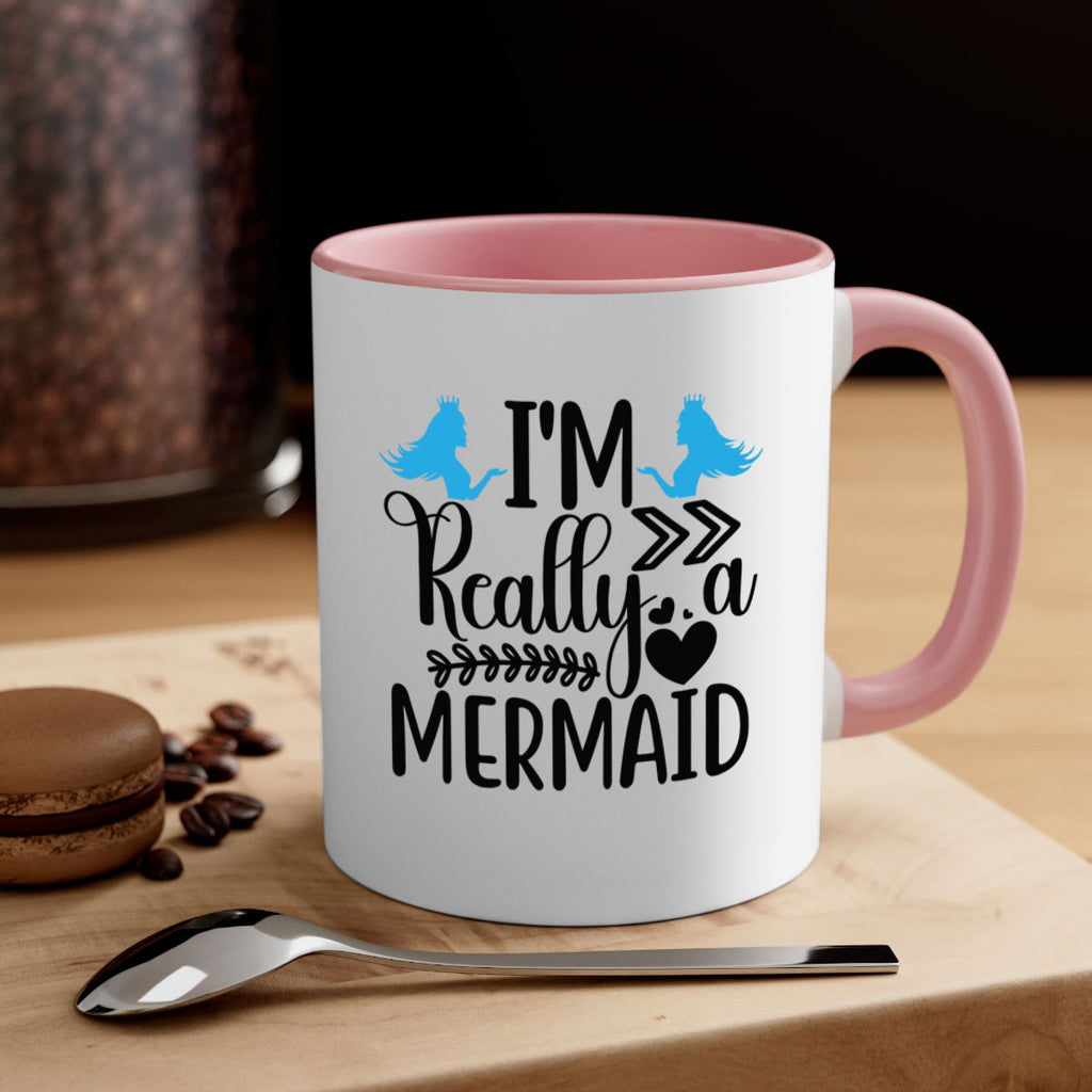 Im Really a Mermaid 262#- mermaid-Mug / Coffee Cup