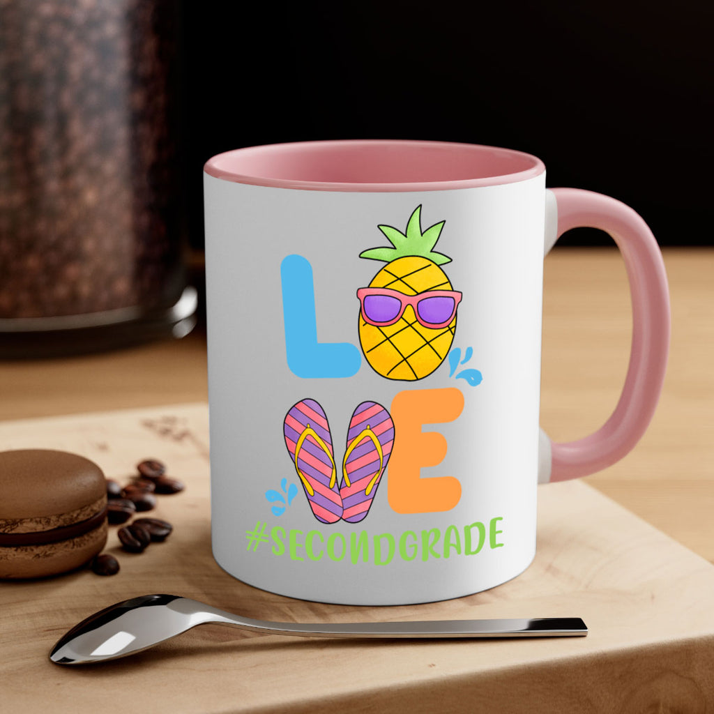LOVE 2nd Grade Summer Pineapple 17#- second grade-Mug / Coffee Cup