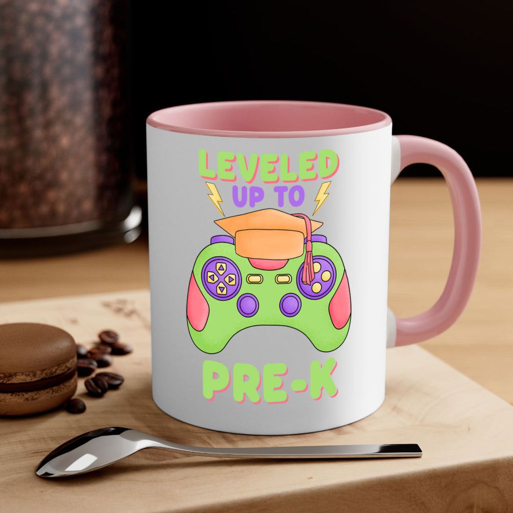 Leveled up to PreK Gamer 16#- preK-Mug / Coffee Cup