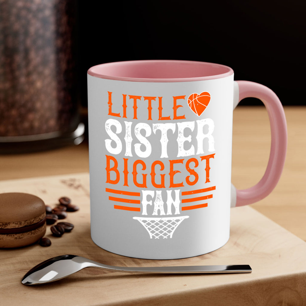 Little sister biggest fan 2003#- basketball-Mug / Coffee Cup