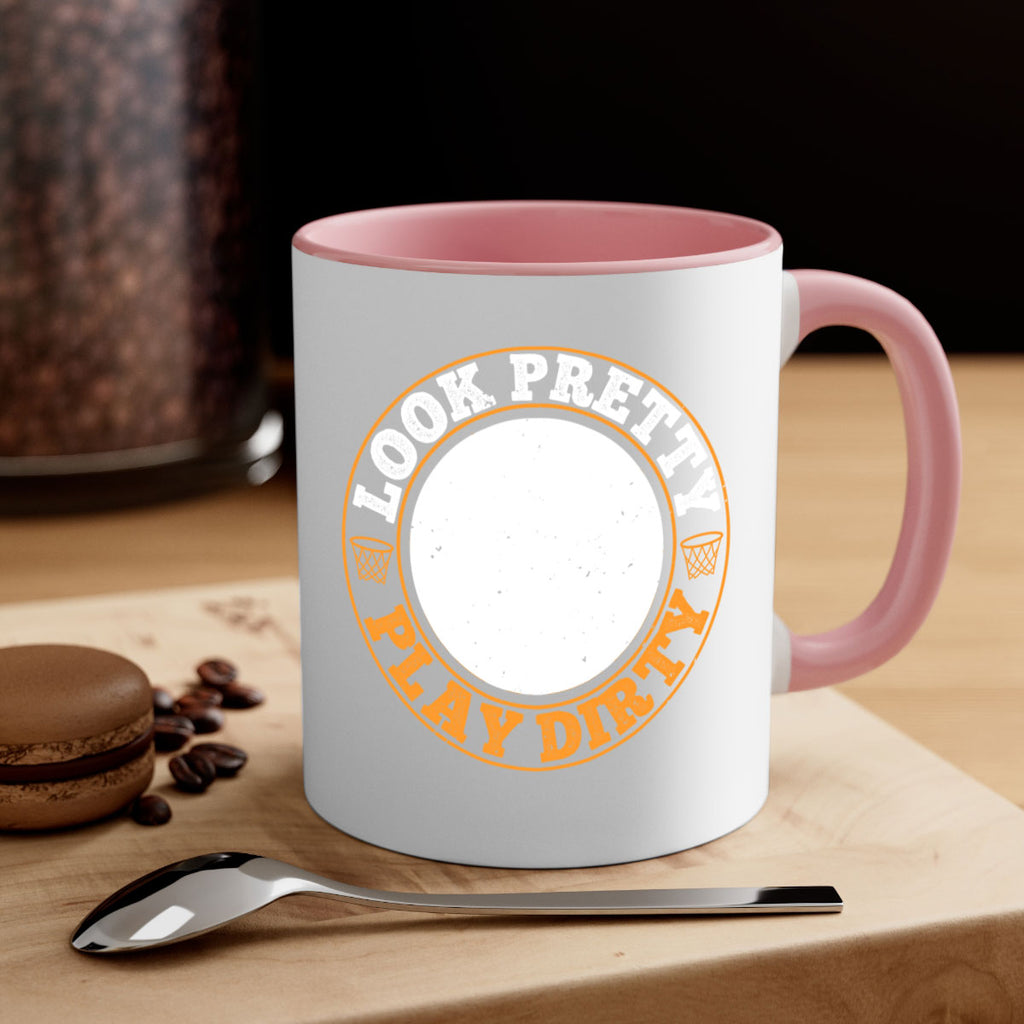 Look pretty Play dirty 1945#- basketball-Mug / Coffee Cup
