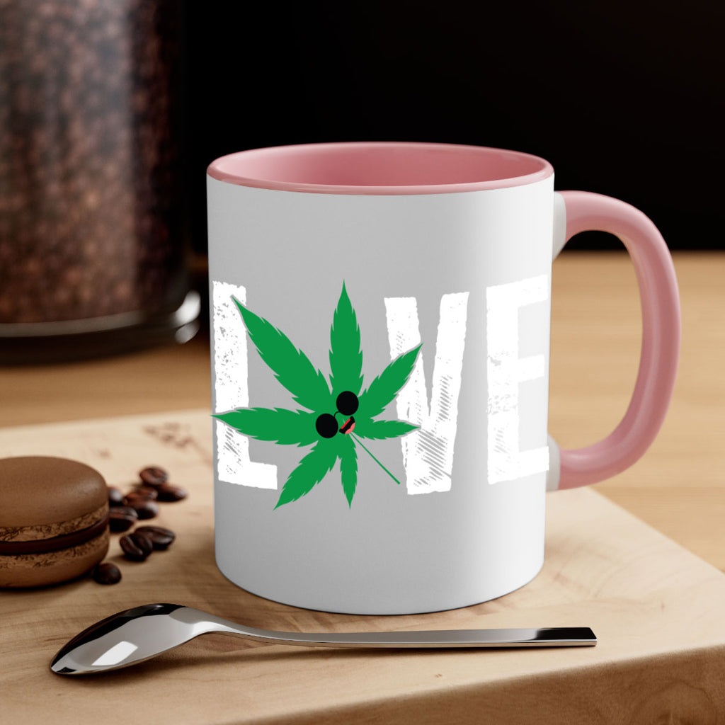 Love 195#- marijuana-Mug / Coffee Cup