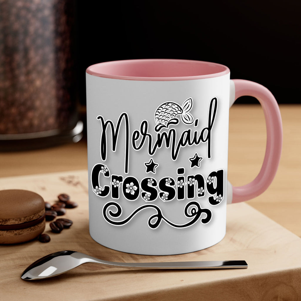 Mermaid Crossing 400#- mermaid-Mug / Coffee Cup