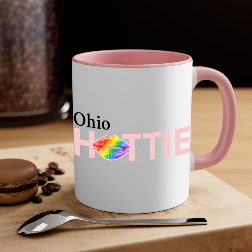Ohio Hottie with rainbow lips 35#- Hottie Collection-Mug / Coffee Cup