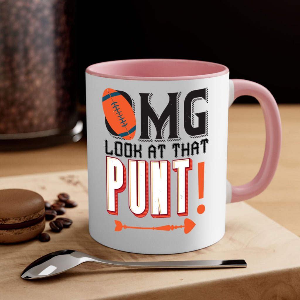 Omg look at that punt 616#- football-Mug / Coffee Cup