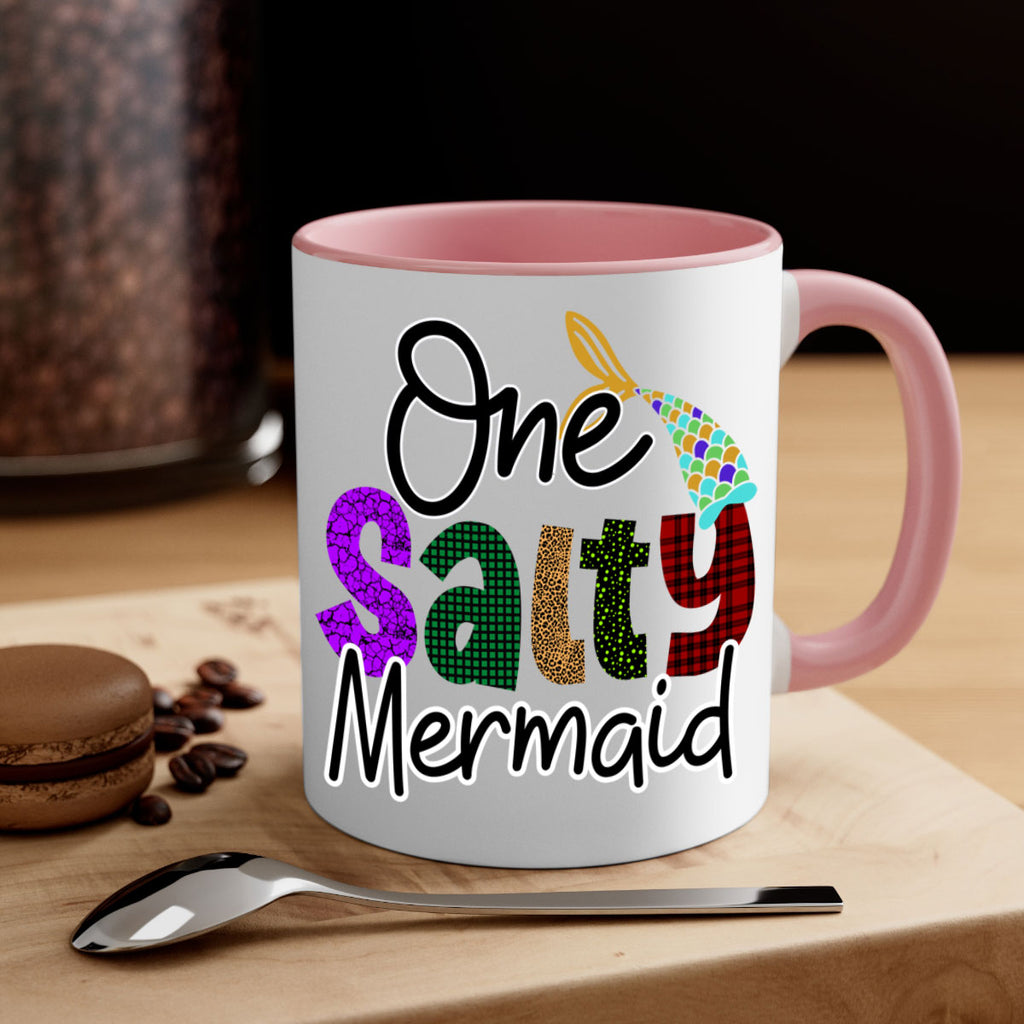 One Salty Mermaid 526#- mermaid-Mug / Coffee Cup