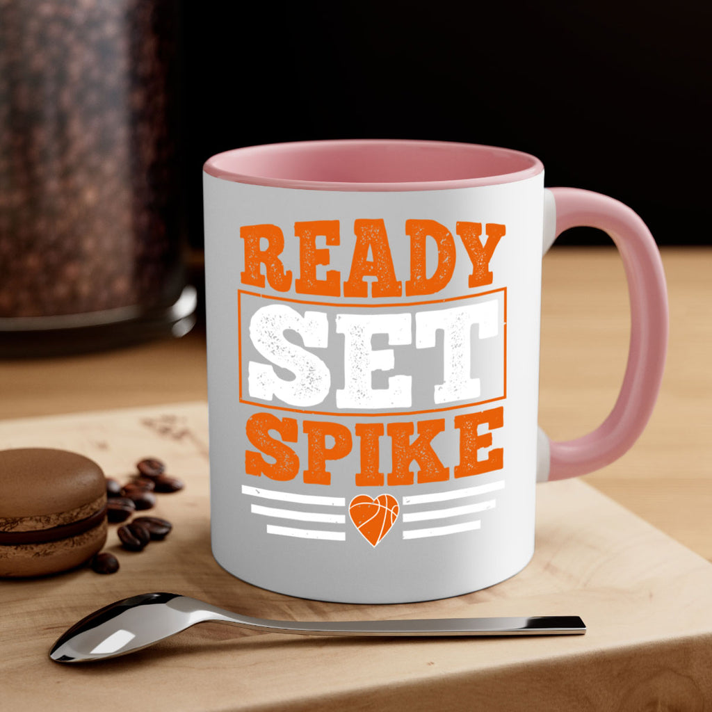 Ready set spike 557#- basketball-Mug / Coffee Cup