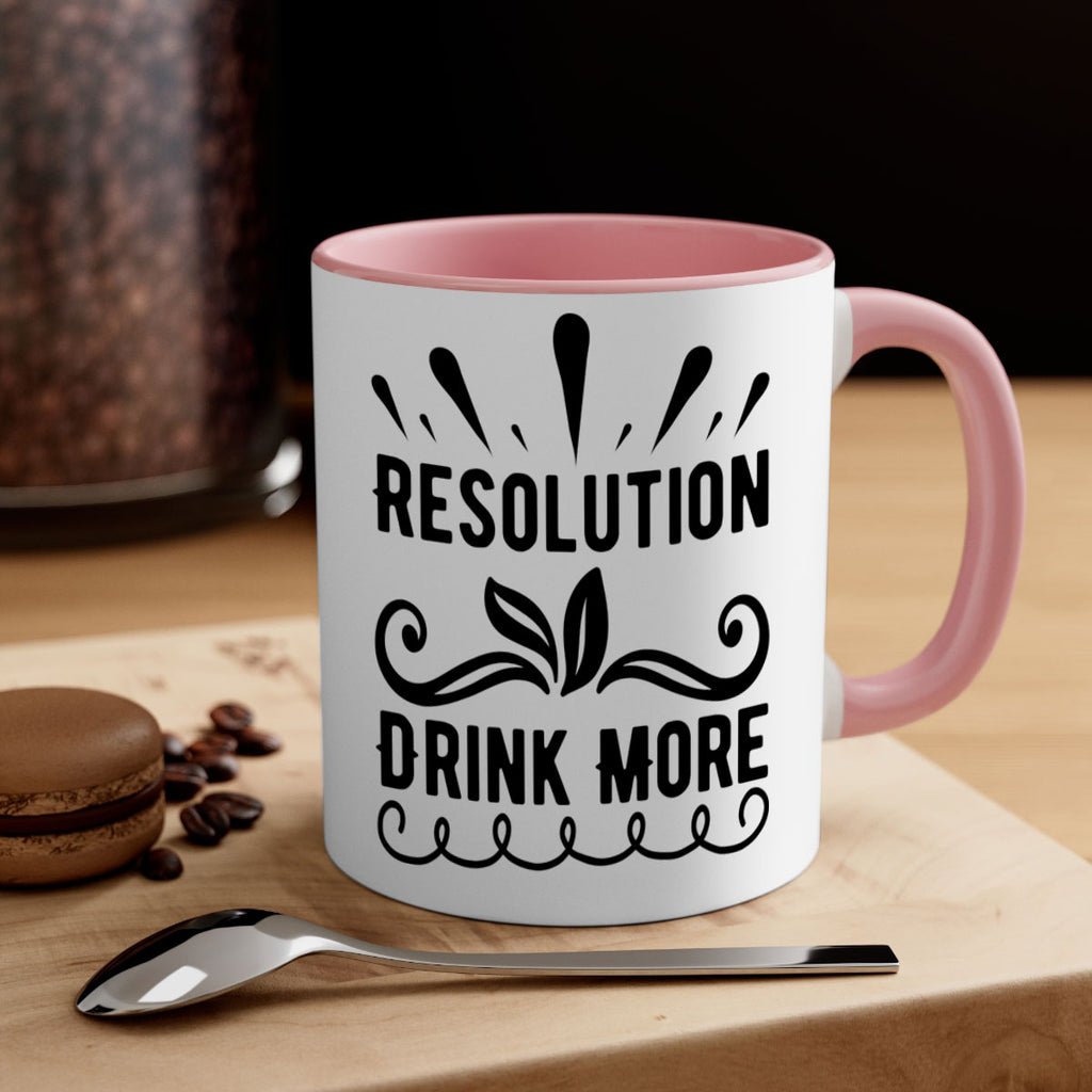 Resolution Drink More 348#- winter-Mug / Coffee Cup