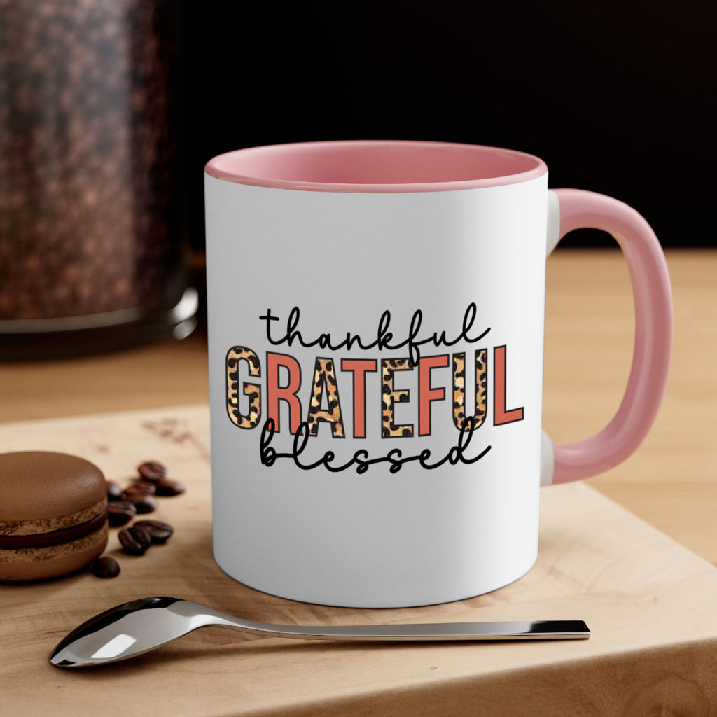 Thankful grateful blessed 602#- fall-Mug / Coffee Cup