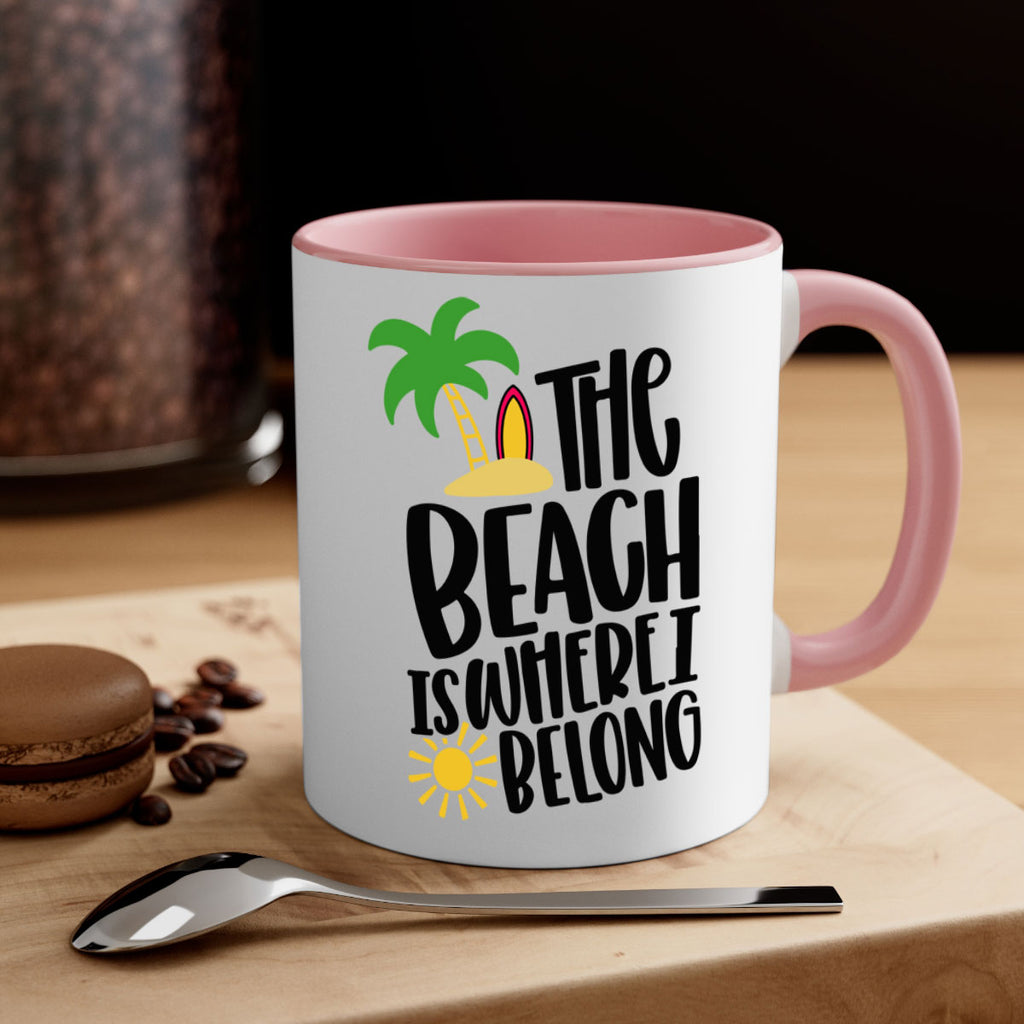 The Beach Is Where I Belong Style 11#- Summer-Mug / Coffee Cup