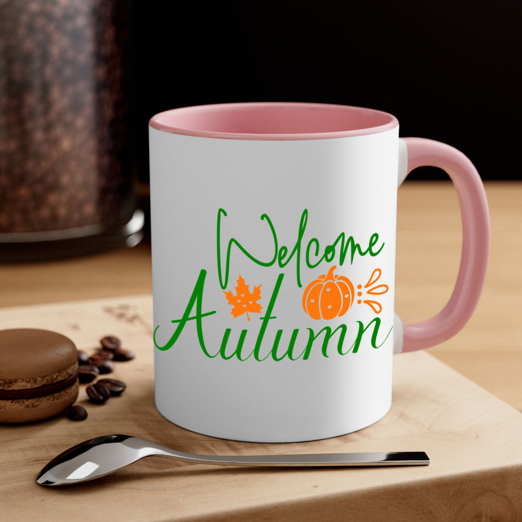 Welcome Autumn 627#- fall-Mug / Coffee Cup