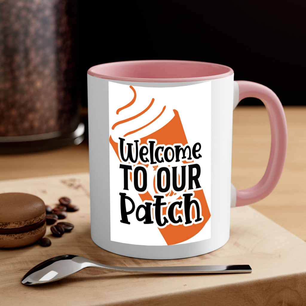 WelcometoOurPatch 642#- fall-Mug / Coffee Cup