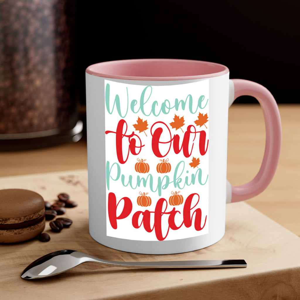 WelcometoOurPumpkinPatch 643#- fall-Mug / Coffee Cup