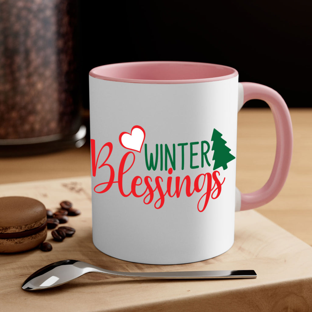 Winter Blessings 546#- winter-Mug / Coffee Cup