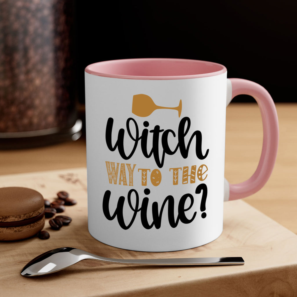 Witch Way to the Wine 651#- fall-Mug / Coffee Cup