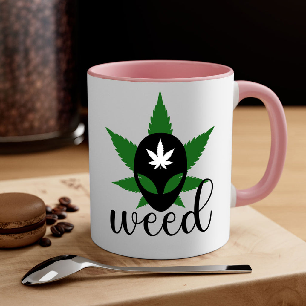 alien weed 12#- marijuana-Mug / Coffee Cup