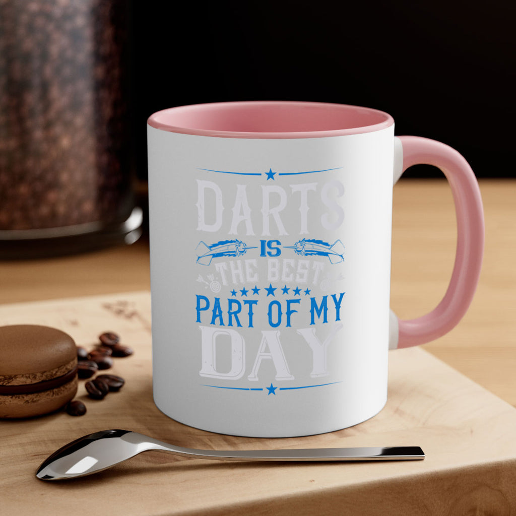 darts is the best part of my day 2342#- darts-Mug / Coffee Cup