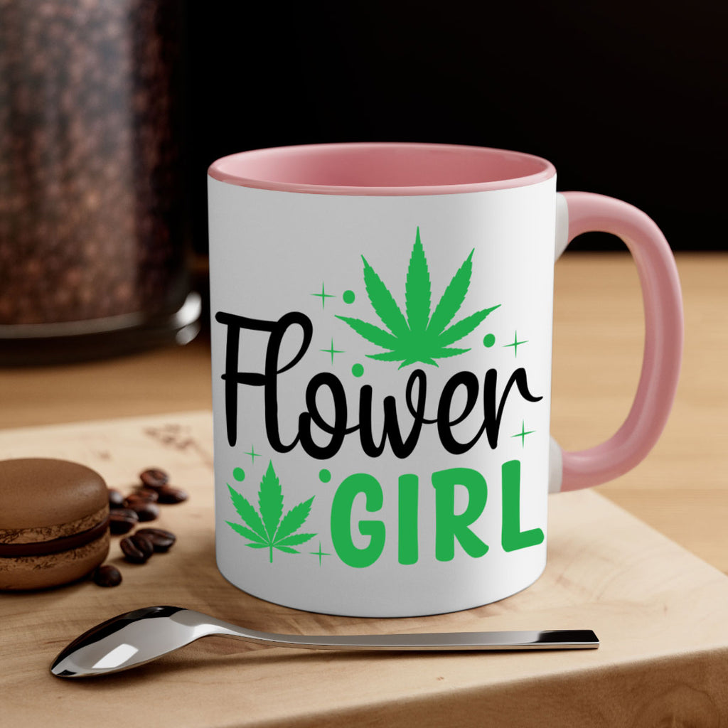 flower girl 83#- marijuana-Mug / Coffee Cup