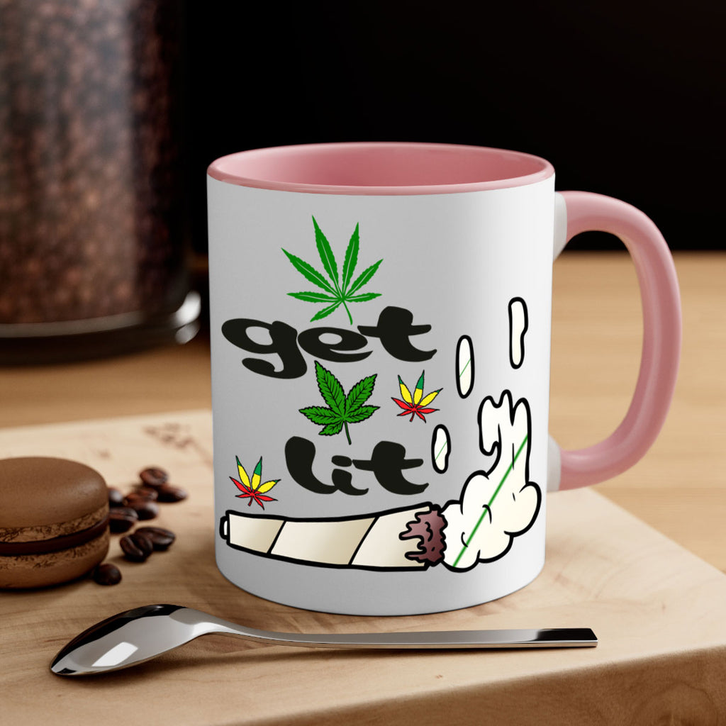 get lit 91#- marijuana-Mug / Coffee Cup