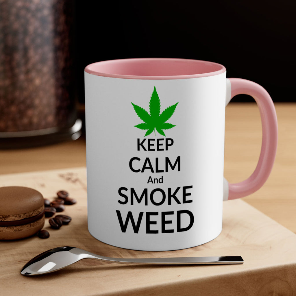 keep calm and smoke weed 173#- marijuana-Mug / Coffee Cup