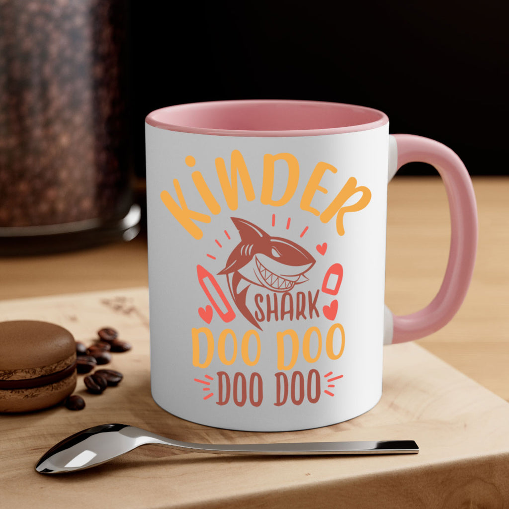 kinder shark doo doo 15#- preK-Mug / Coffee Cup