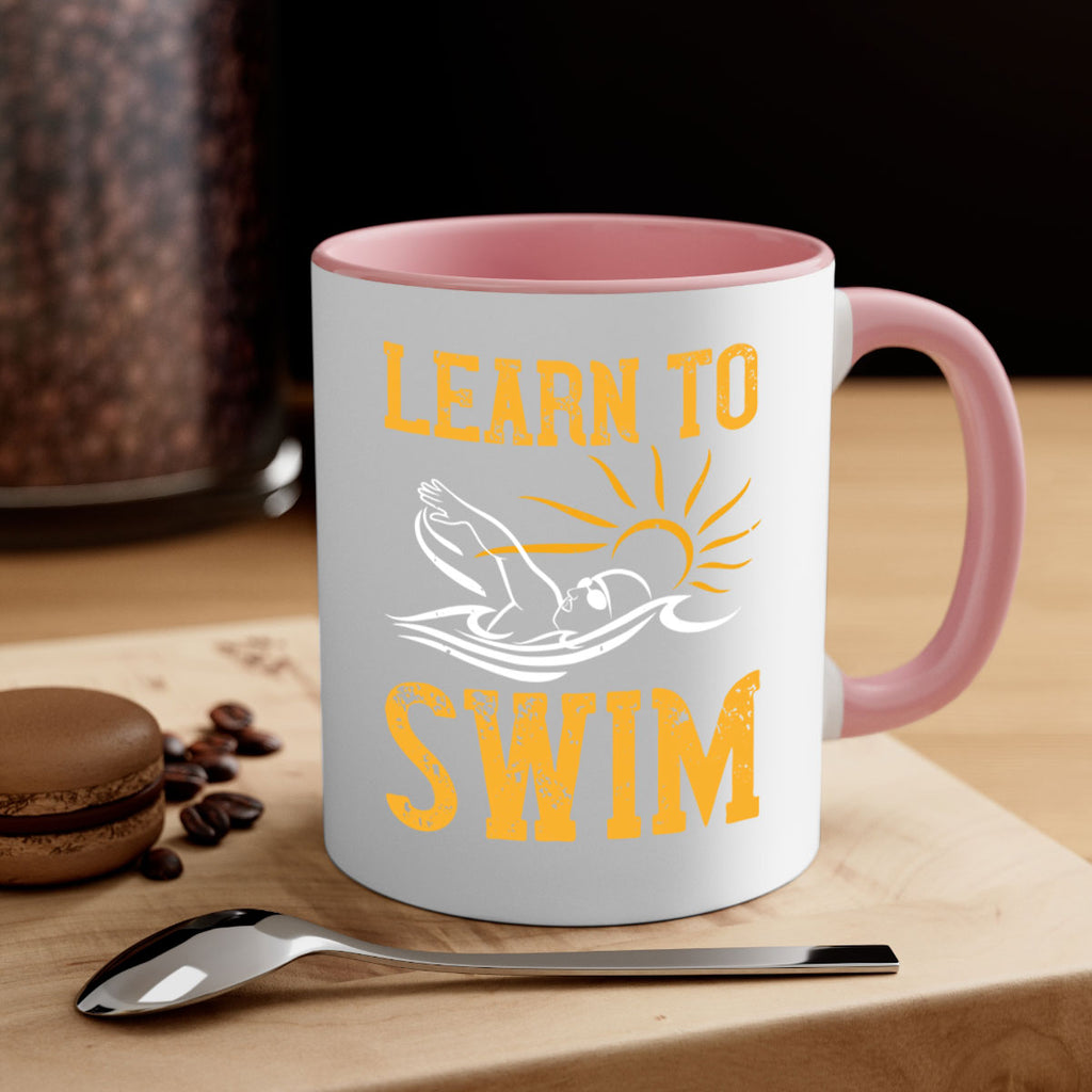 learn to swim 953#- swimming-Mug / Coffee Cup