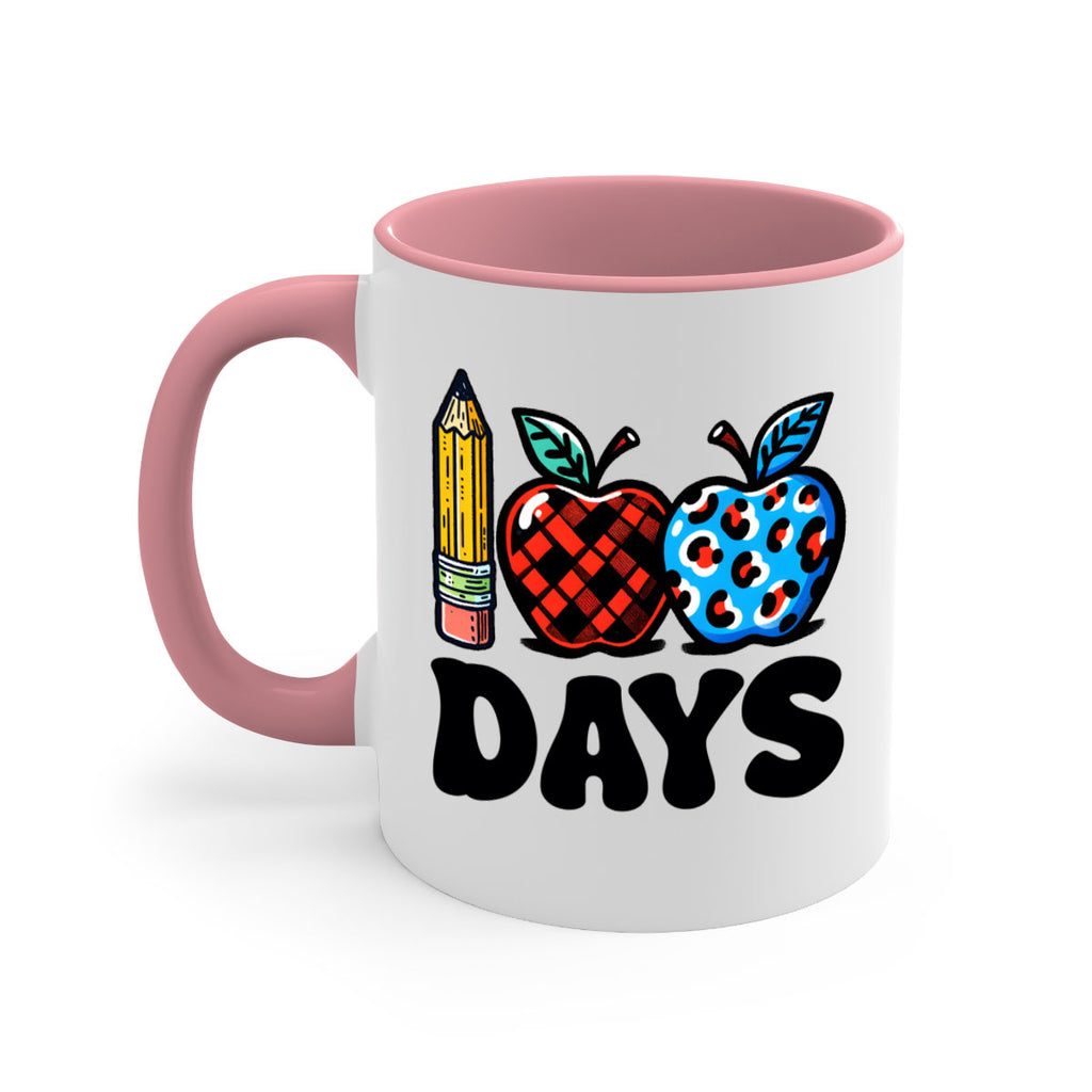 100th day of school Apple 38#- 100 days-Mug / Coffee Cup