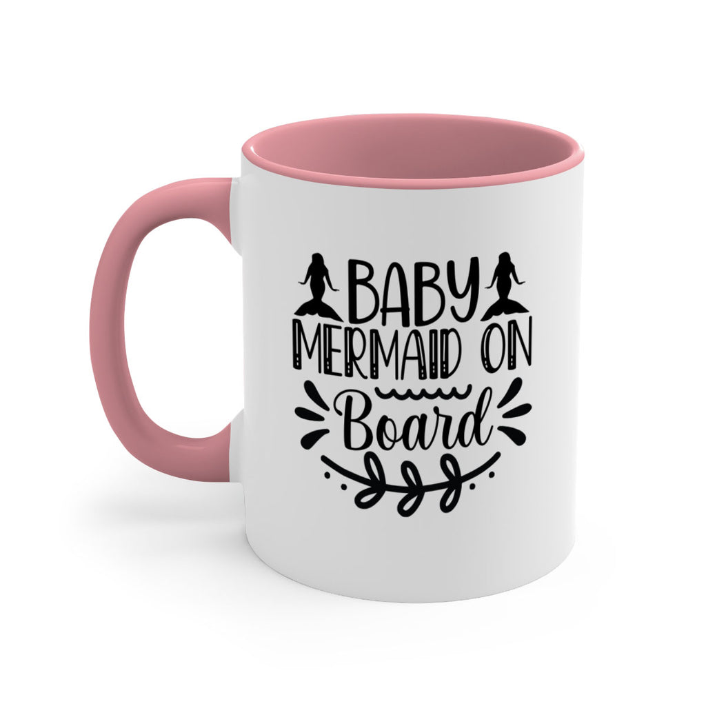 Baby mermaid on board 30#- mermaid-Mug / Coffee Cup